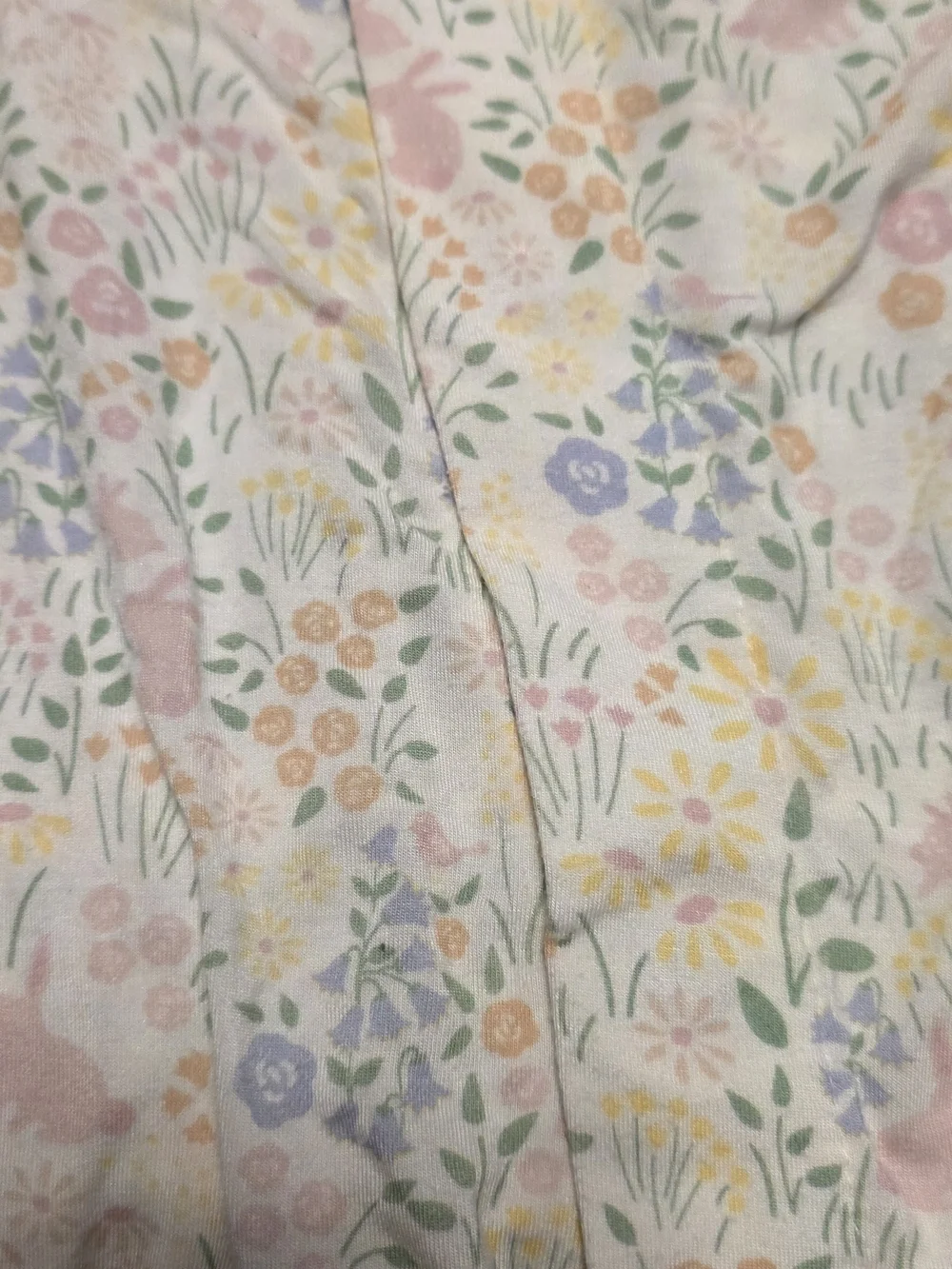 Magnetic Me Pastel Floral Print Pajamas - Size 0-3m
